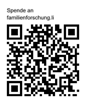 < Donation / Freiwillige Spende für Betrieb & Ausbau von familienforschung.li